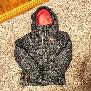 Columbia Omnitech girls winter coat size xs 6/6x